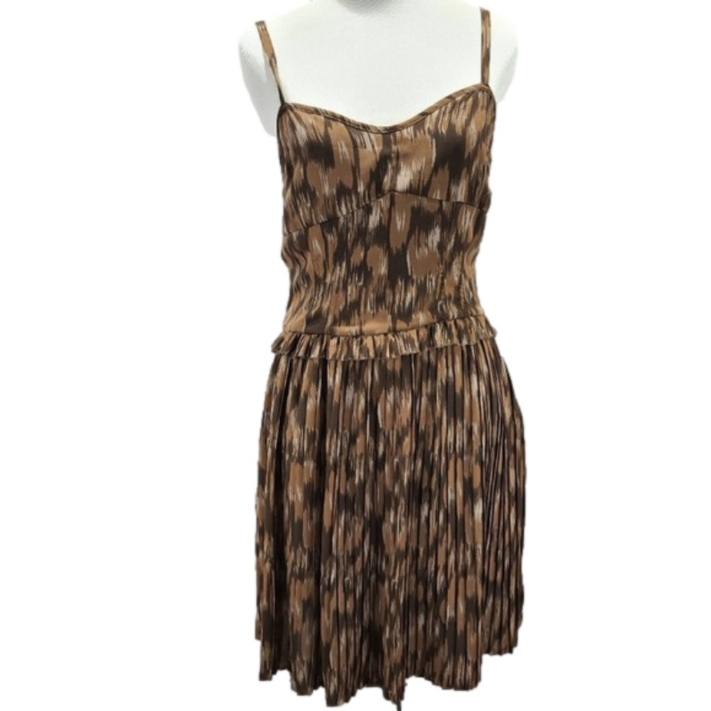 GREYLIN Pleaded skirt bottom adjustable strap